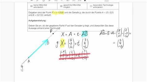 Mathelernen Mit Martin Bifie Beispiel Punkt Und Gerade Youtube