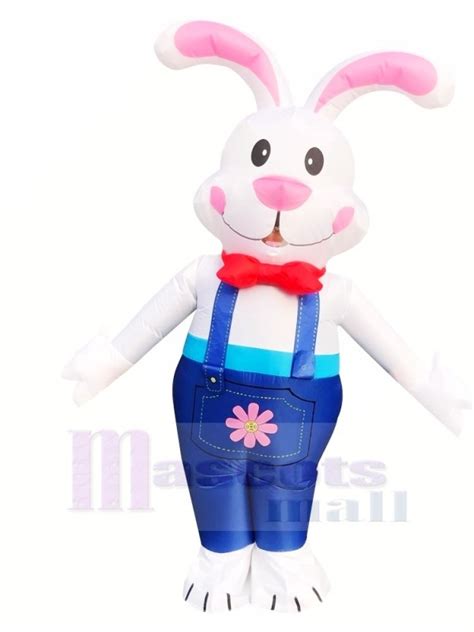 Pâques lapin Gonflable Costume Fantaisie Robe Halloween