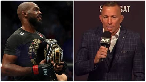 Georges St Pierre Gives His Thoughts On Jon Jones Heavyweight Future