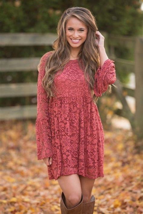 Pretty Lace Dress Outfit Ideas For Women31 Lace Dress Outfit Country