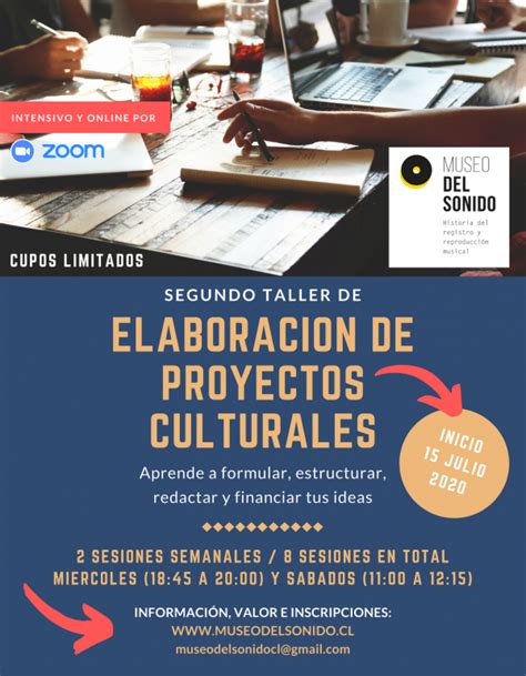 Taller de Elaboración de Proyectos Culturales segunda versión Museo