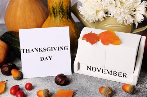 Premium Photo Thanksgiving Day Holiday Celebrated Every Fourth