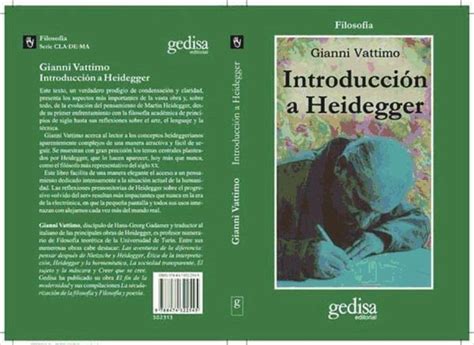 Introducción A Heidegger Von Gianni Vattimo Als Taschenbuch Bücherde