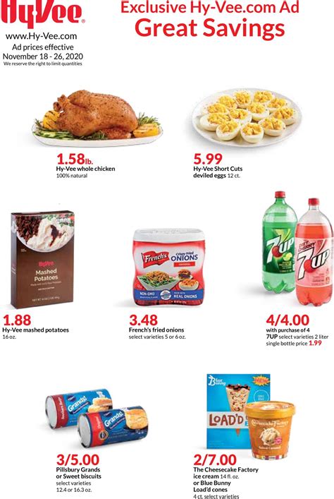 HyVee Ad Circular - 11/18 - 11/26/2020 | Rabato