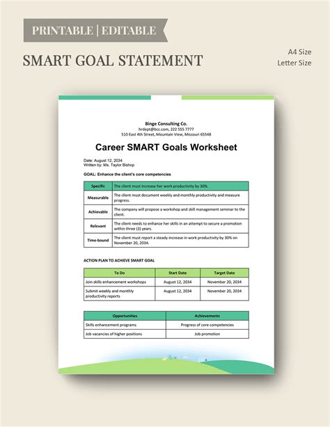 smart goals for fitness 8