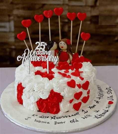 Wedding Anniversary Birthday Cake Ideas Images (Pictures)