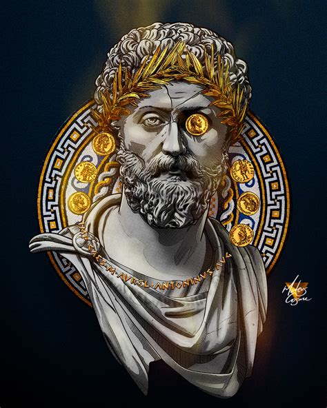 marcus aurelius antoninus  behance