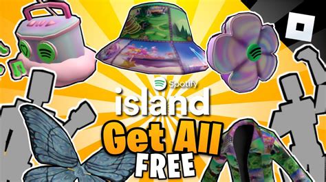 Event How To Get ALL ITEMS In Spotify Island Roblox Speed Level