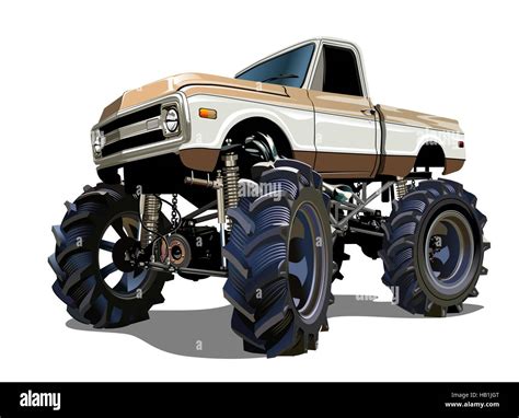 Chevy Mud Truck Drawing