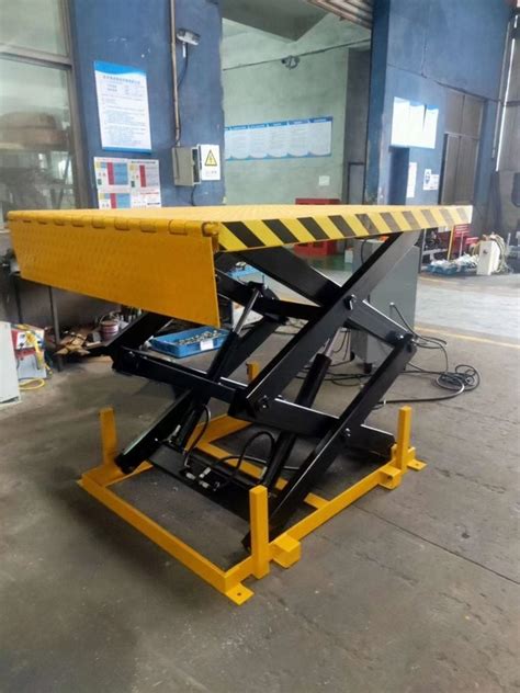 Kw Hydraulic Motor Load Capacity T Stationary Scissor Platform