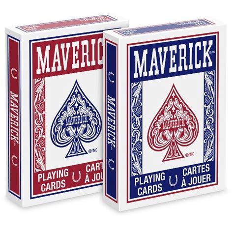 Maverick Standard Index Playing Cards 2 Pack Deals