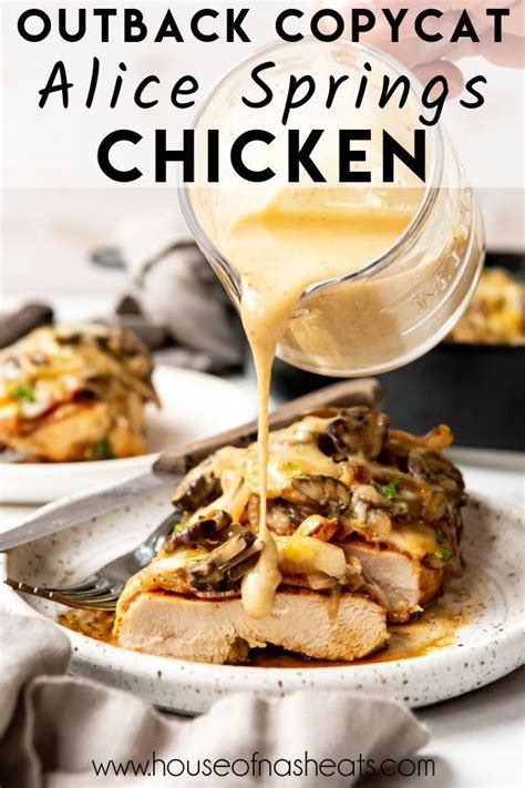 Outback Alice Springs Chicken Copycat Recipe Recipe Alice Springs