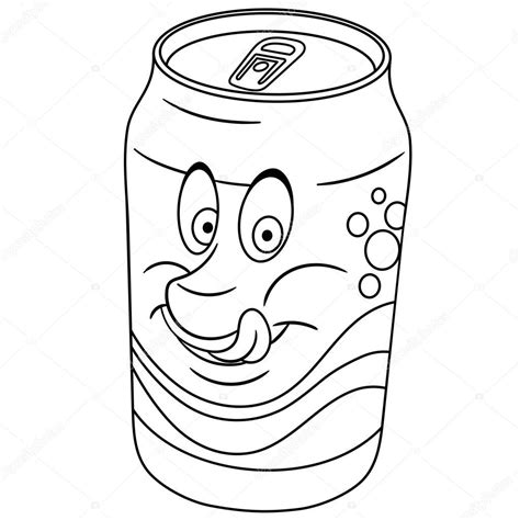 Soda Coloring Pages