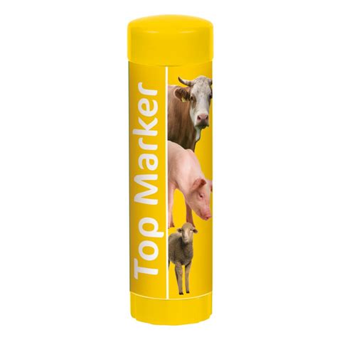 CRAYON DE MARQUAGE Pour Bovins Moutons Porcs TopMarker 60 Ml