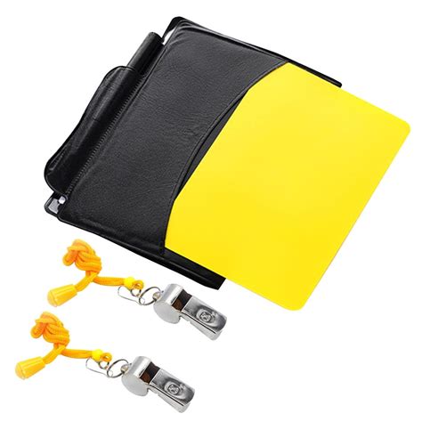 Soccer Referee Gear Referee Cards Yellow and Red Cards Football Referee ...