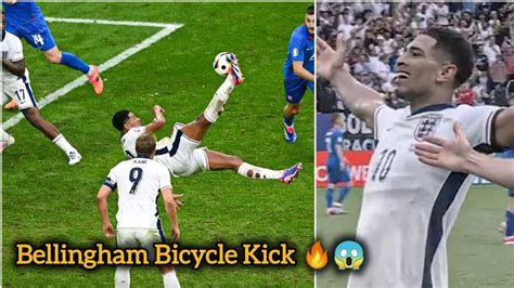 Jude Bellingham Bicycle Kick Goal Vs Slovakia England Vs Slovakia