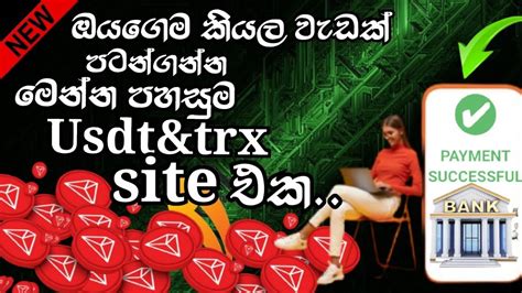 How To Earn Free Usdt Sinhala Make Money Online Sinhala New Usdt