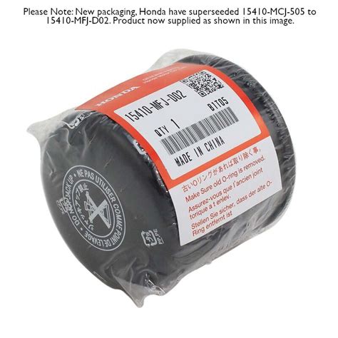 Honda Oil Filter Fits CB CBF CBR NC XL etc 15410-MCJ-505 15410-MFJ-D02 ...