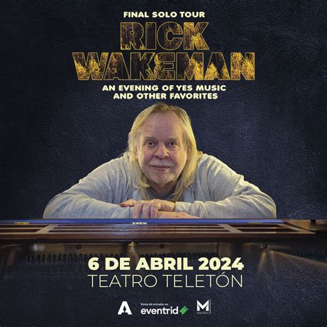 Rick Wakeman Regresa A Chile Con Su Final Solo Tour 2024 6 De Abril