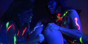 Lesbos Hd Blacklight Lesbo Threesome With Alexis Love Michelle Avanti And Sandra Romain Porn