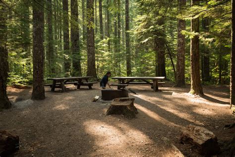 Photo 1 of 16 of Lower Falls Campground - Skamania, WA - Campendium