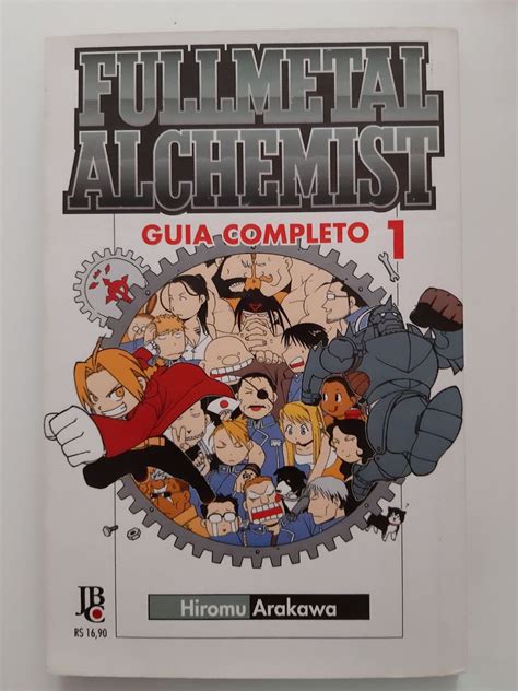 Fullmetal Alchemist Guia Completo 1 Livro Jbc Usado 53539749 Enjoei