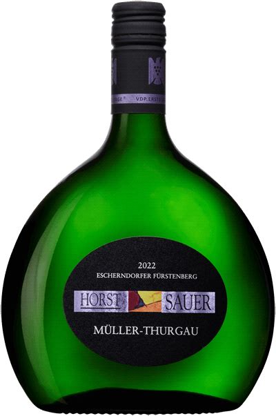 Escherndorfer Fürstenberg Müller Thurgau S Trocken 2022 vitt vin