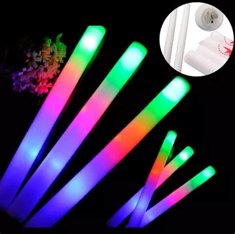 Comprar 10 Rompecocos Led Barras Goma Espuma Luminosa Multicolor