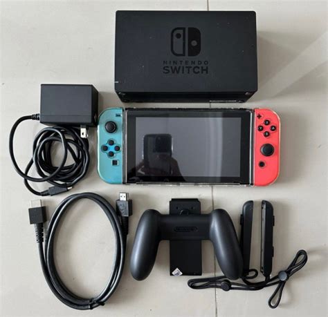 Nintendo Switch V Neon Ofw Video Game Konsol Di Carousell