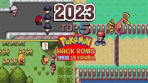 TOP 5 Los MEJORES HACK ROMS de POKÉMON GBA COMPLETOS ESPAÑOL para