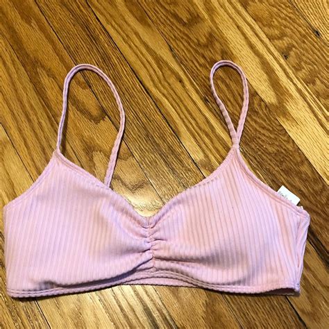 Forever 21 Women S Pink Bikini And Tankini Tops Depop