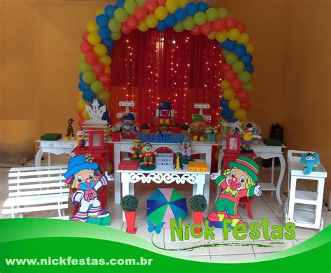 Decoração Provençal Patati Patata Circo Nick Festas