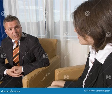 business dealing stock photo image  businesswoman talking