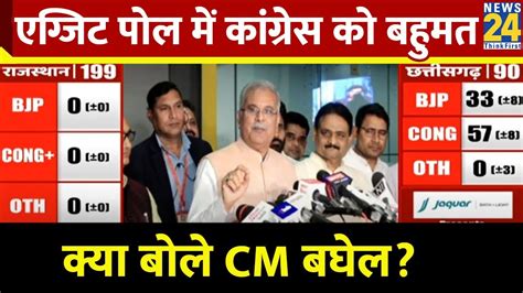 Chhattisgarh Exit Polls 2023 म Congress क बहमत कय बल CM