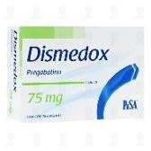 Dismedox 75 mg 28 Cápsulas