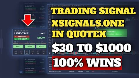 Trading Xsignals In Quotex Option 2023 30 To 1000 100 Win