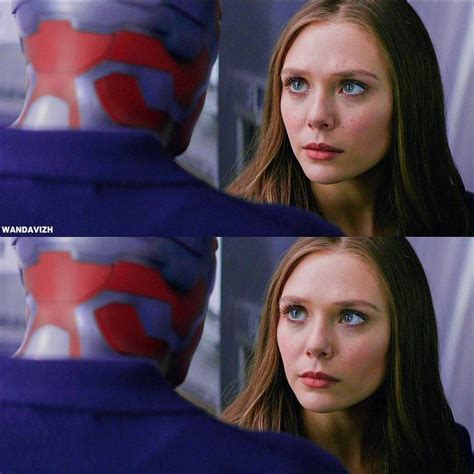 Pin By ♠ Darkest Light ♠ On Vision And Wanda♡ Elizabeth Olsen Scarlet