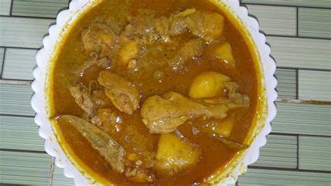 আলু দিয়ে মুরগির মাংস ঝোল Bengali Style Chicken Aloo Jhol Recipe Easy