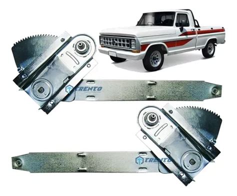 Par Máquina Vidro Manual Ford F100 F1000 F4000 Até 1991 Parcelamento