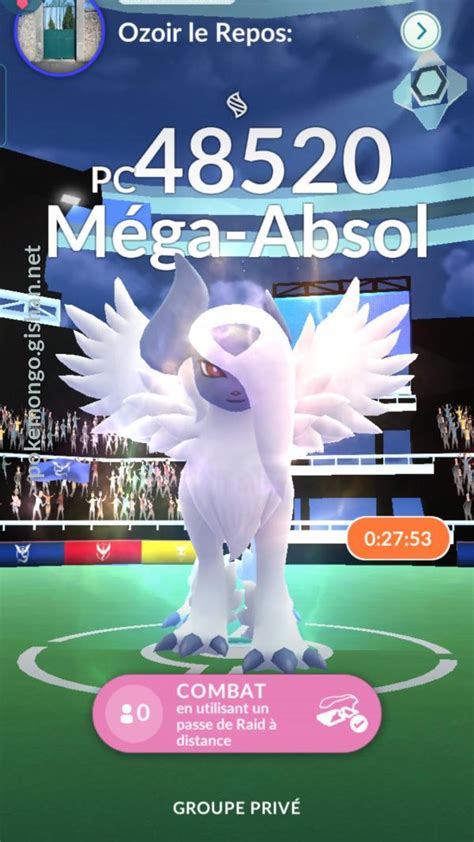 Mega Absol Raid Boss Pokemon Go