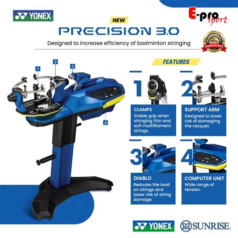 Jual Yonex Badminton Stringing Machine Precision Mesin Senar