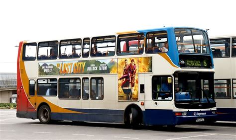 Stagecoach Lincolnshire Mx Flc Reverses Off The Stand At The Bus