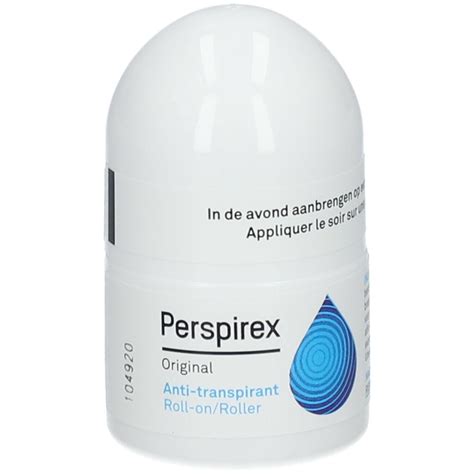 Perspirex Original Antitranspirant Roll On 20 Ml Shop Apotheke