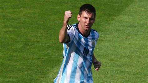 Fifa World Cup 2014 Argentina V S Iran Lionel Messi Scores In Additional Time To Give Argentina