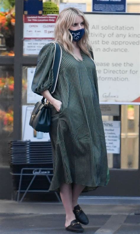 Pregnant Emma Roberts Out Shopping In Los Angeles 10 15 2020 Hawtcelebs