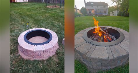 Diy Fire Pit Project By Steve At Menards