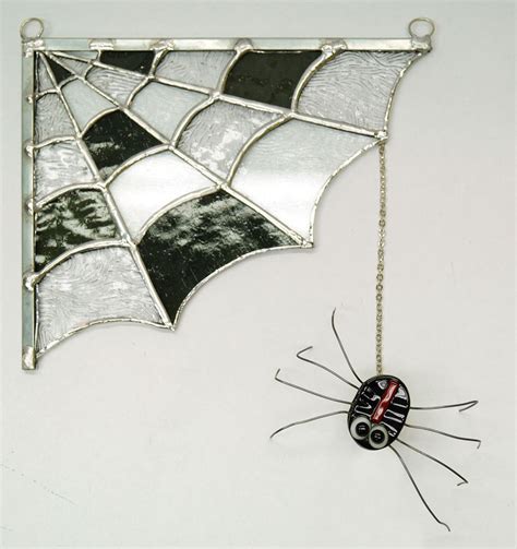 Free Stained Glass Spider Web Window Corner Pattern More Delphi