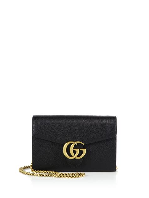 Gucci Gg Marmont Chain Wallet Bag Literacy Basics