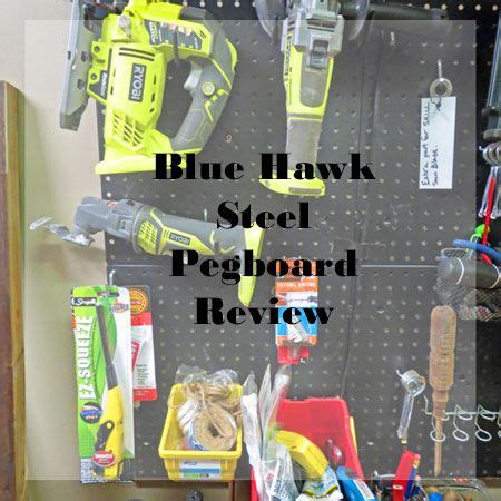 Blue Hawk Steel Pegboard For Tools Review