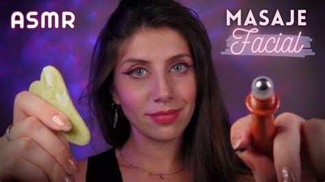 Asmr Te Hago Un Masaje Facial Relajante Soft Spoken Youtube